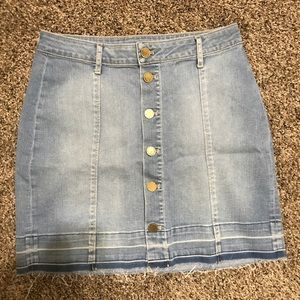 Denim skirt